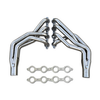 Polished Long Tube Headers – Fox Body LS Swap