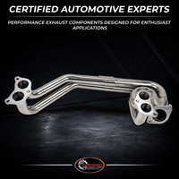 Subaru WRX STI EJ25 Turbo Exhaust Header & Up Pipe Kit 2008–2014