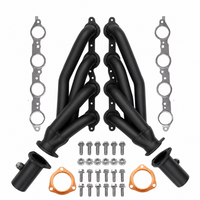 Black Shorty Headers – LS Swap Block Hugger