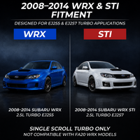 Subaru WRX STI EJ25 Turbo Exhaust Header & Up Pipe Kit 2008–2014