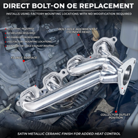 Ceramic Shorty Headers – 2014–2020 GM 5.3 6.2