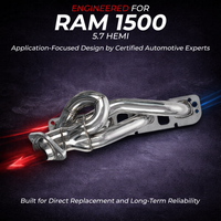 Stainless Shorty Headers – Ram 1500 5.7 Hemi
