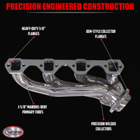 Stainless Shorty Headers – Mustang 1979–1993 5.0