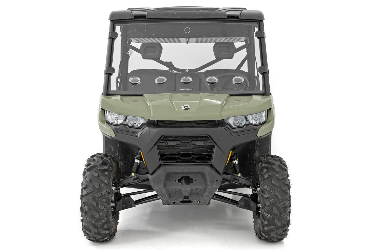 Vented Full Windshield | Scratch Resistant | Can-Am Defender HD 5/HD 8/HD 9/HD 10