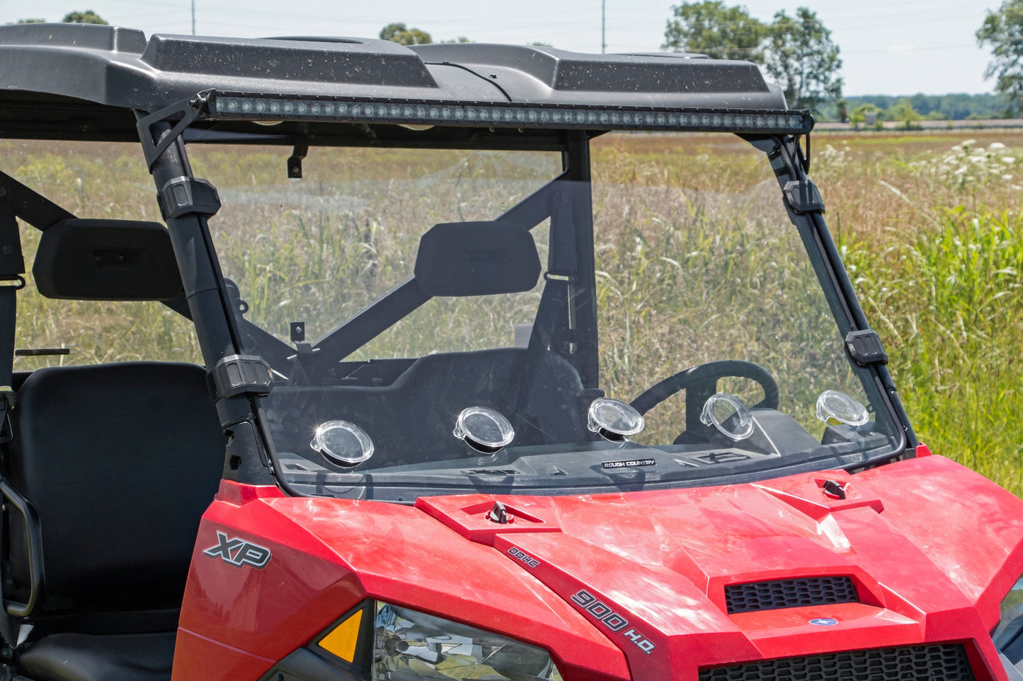 Vented Full Windshield | Scratch Resistant | Polaris Ranger 1000/Ranger XP 900/1000