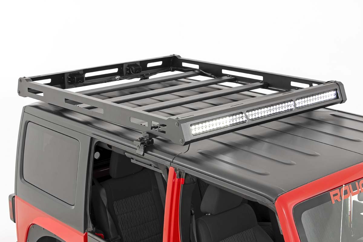 Roof Rack | Black Series Lights | Jeep Wrangler JK/Wrangler Unlimited  (07-18)