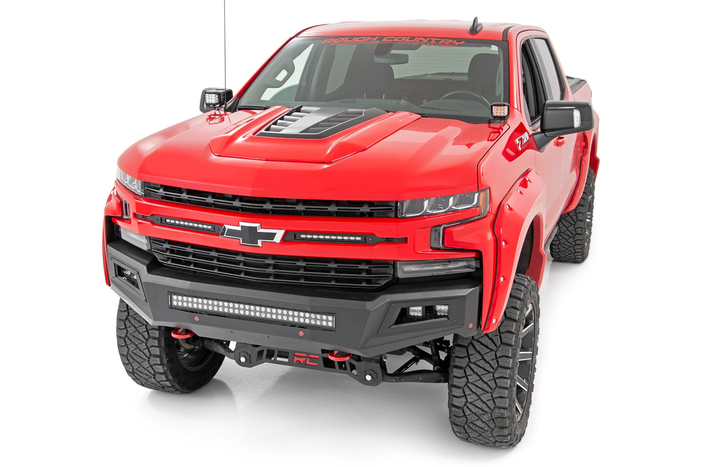 LED Light Kit | Ditch Mount | 2" Spectrum Pair | Spot | Chevy Silverado 1500 (19-24)