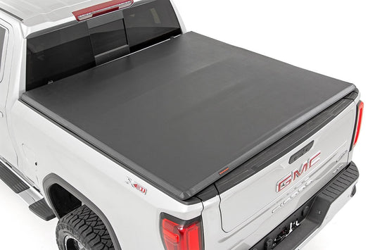 Soft Tri-Fold Bed Cover | 6'7" Bed | Chevy/GMC 1500 (19-24)