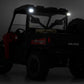 LED Light | RR Cage Mount | 2" Black Flood Pair | Polaris Ranger 1000/Ranger XP 900/1000