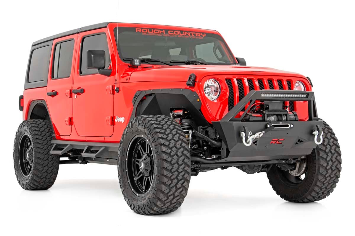 3.5 Inch Lift Kit | Adj Lower | FR D/S | Jeep Wrangler Unlimited 4WD (2024)