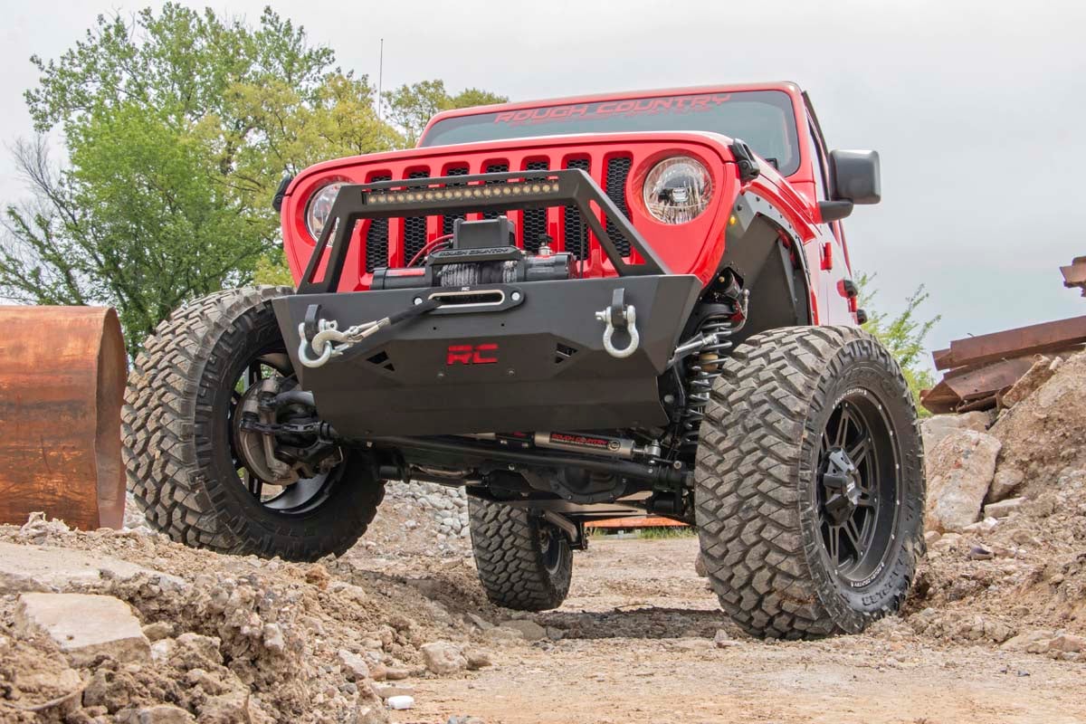 3.5 Inch Lift Kit | Adj Lower | FR D/S | Jeep Wrangler Unlimited 4WD (2024)