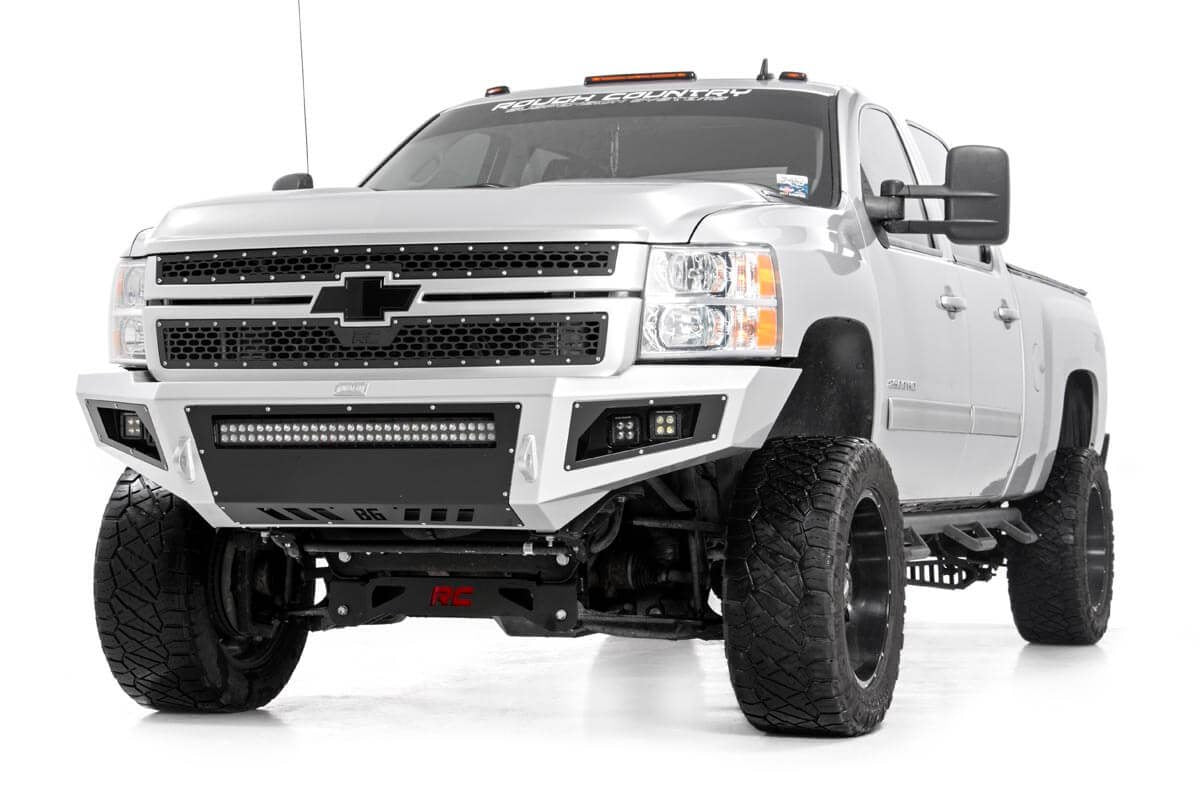 Mesh Grille | Chevy Silverado 2500 HD/3500 HD 2WD/4WD (2011-2014)