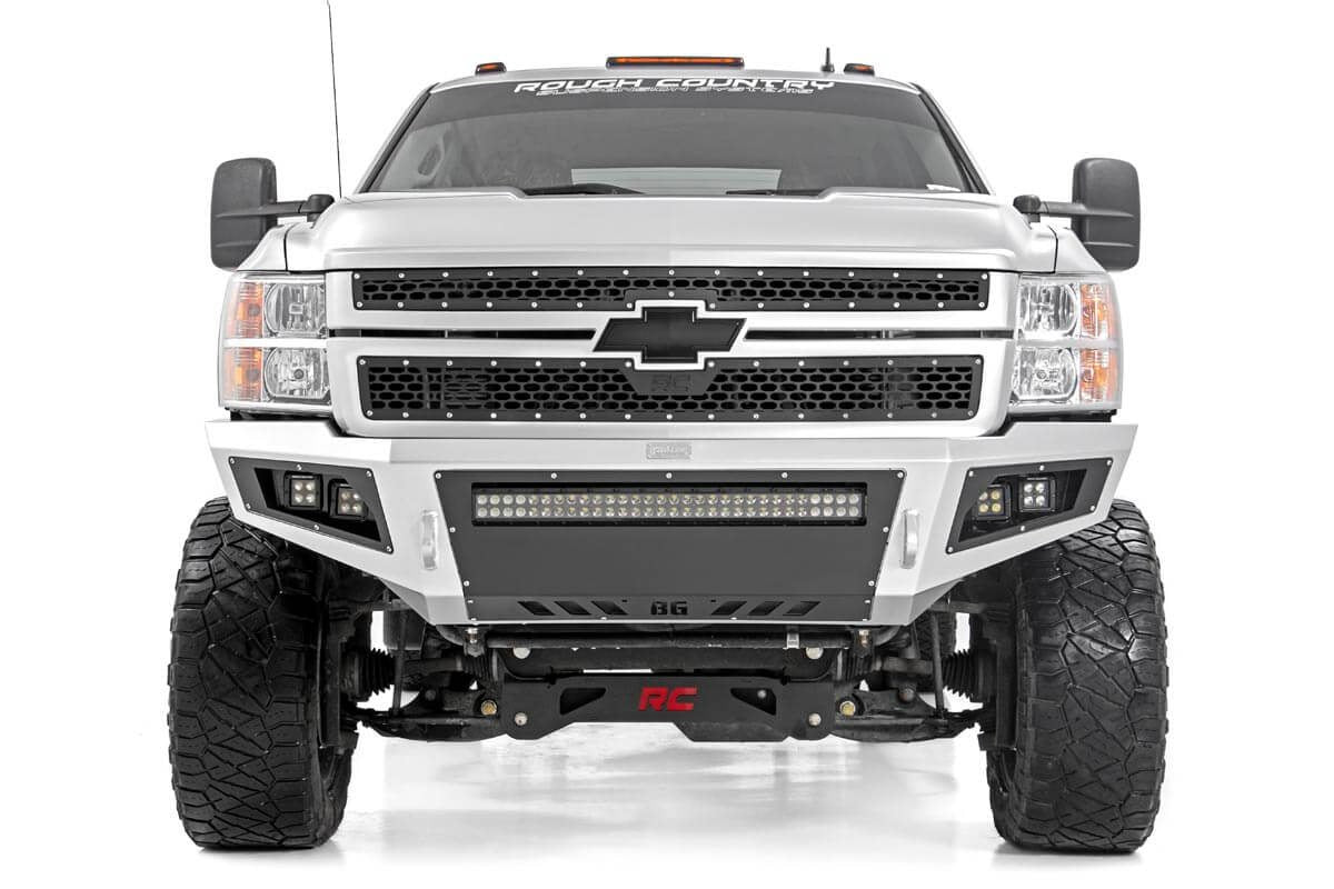 Mesh Grille | Chevy Silverado 2500 HD/3500 HD 2WD/4WD (2011-2014)