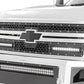 Mesh Grille | 12" Single Row LED Pair | Black | Chevy Silverado 2500 HD/3500 HD (11-14)