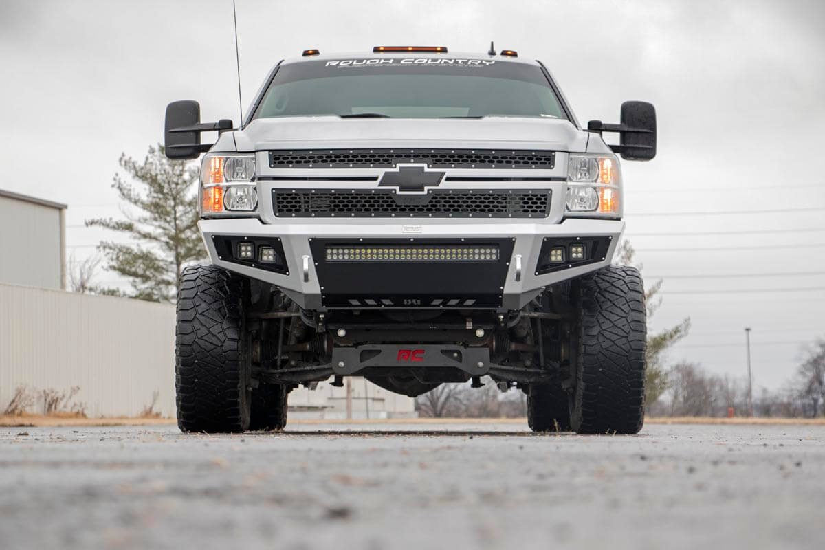 Mesh Grille | Chevy Silverado 2500 HD/3500 HD 2WD/4WD (2011-2014)