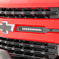 LED Light Kit | Grille Mount | 10" Chrome Slimline Pair | Chevy Silverado 1500 (19-22)