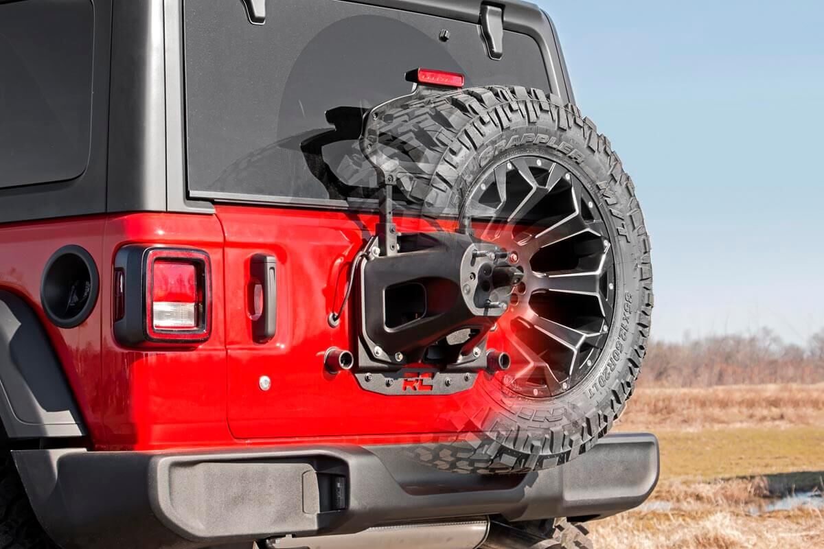 Tire Carrier Relocation Plate | Prox Sensor | Jeep Wrangler JL (18-24)/Wrangler Unlimited (18-24)