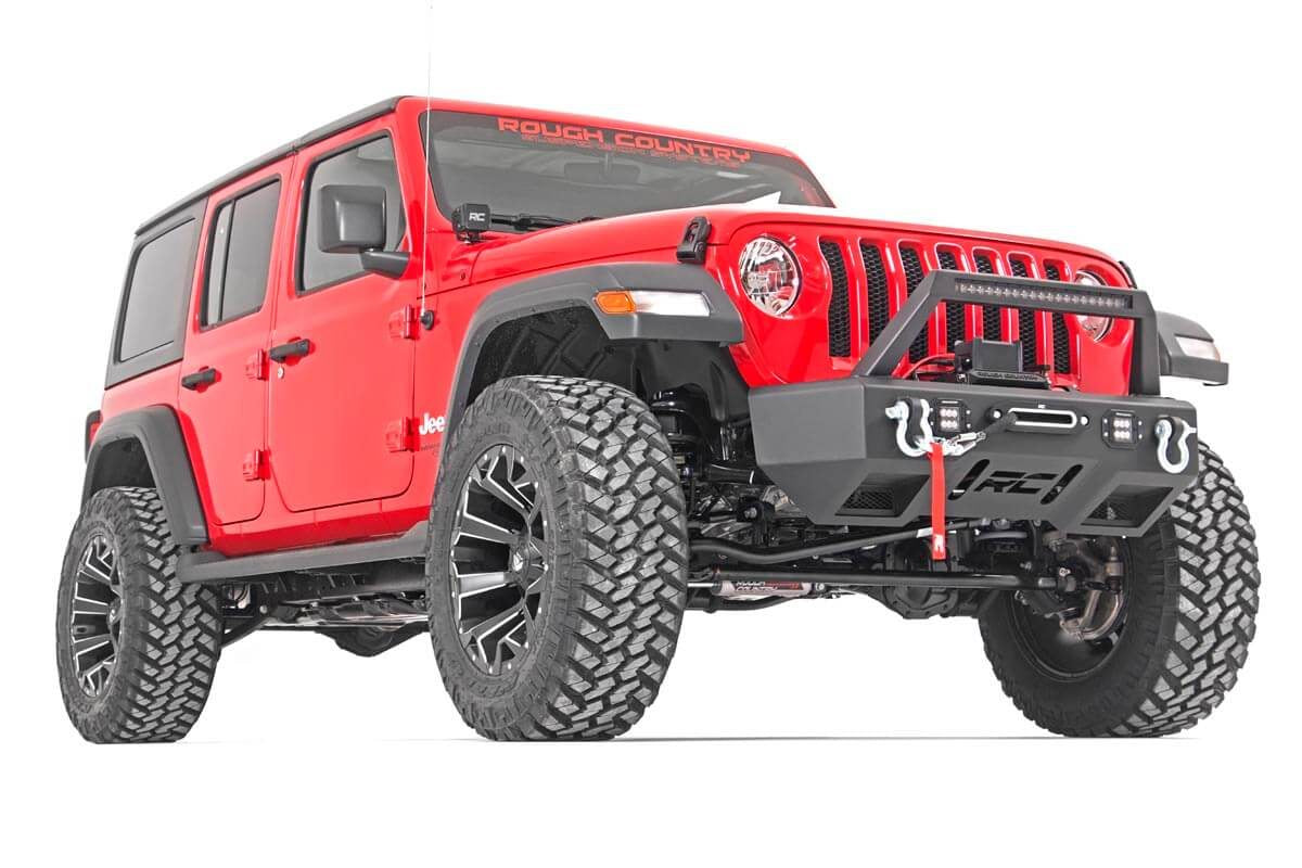 3.5 Inch Lift Kit | C/A Drop | Stage 1 | V2 | Jeep Wrangler Unlimited (18-23)