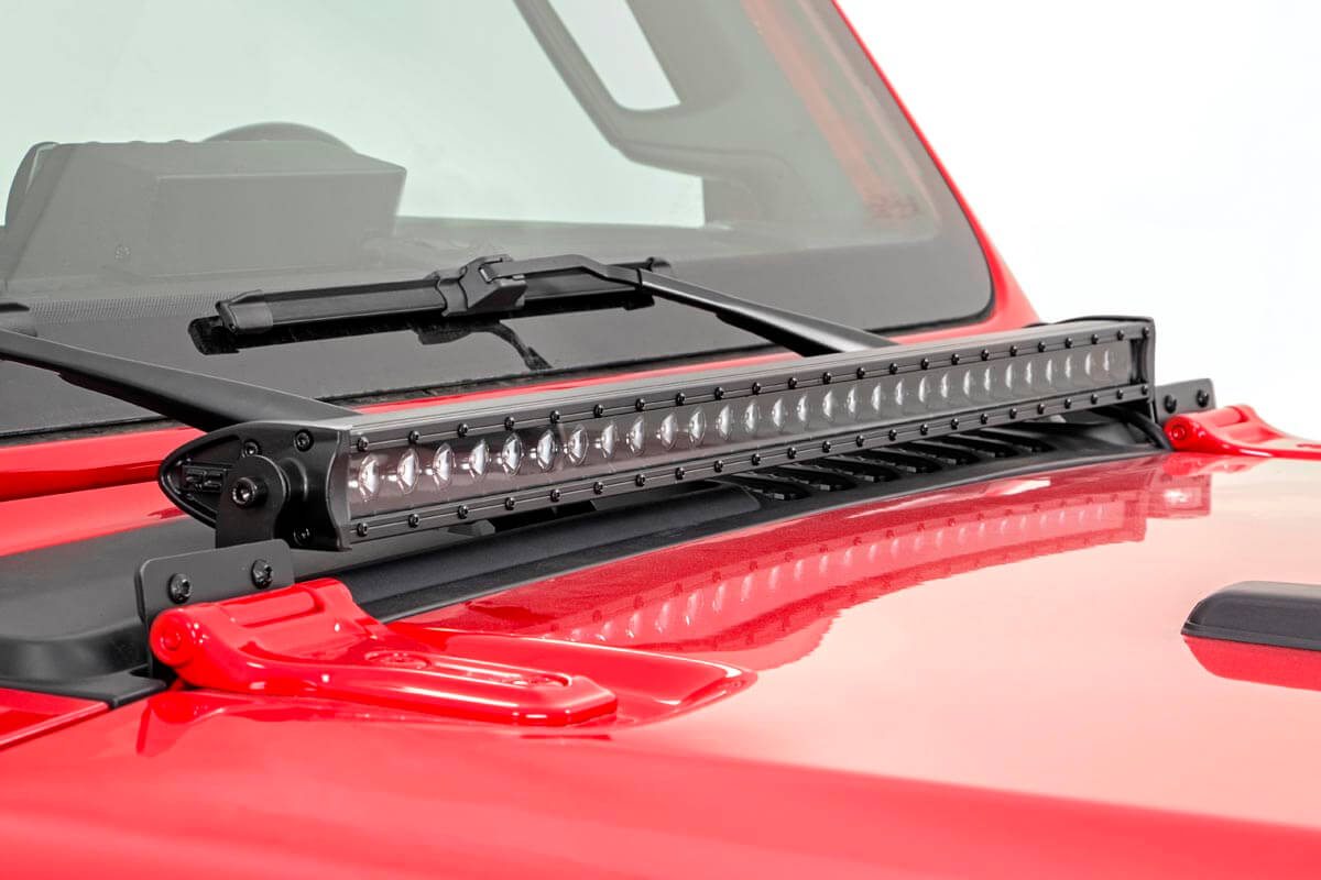 LED Hood Kit | 30" | Spectrum Series | Jeep Gladiator JT/Wrangler JL (18-24)