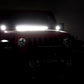 LED Light Kit | Hood Mount | 30" Black Single Row | Jeep Gladiator JT/Wrangler JL (18-24)