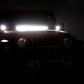 Jeep 2-inch LED Lower Windshield Kit (18-24 Wrangler JL, 20-24 Gladiator JT | Black-Series w/ White DRL)