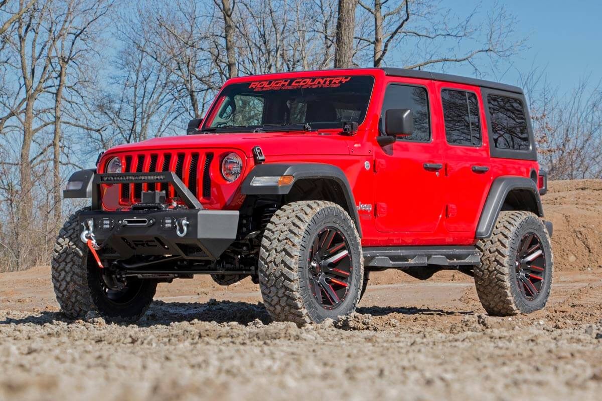 3.5 Inch Lift Kit | C/A Drop | FR D/S | Vertex | Jeep Wrangler Unlimited (18-23)