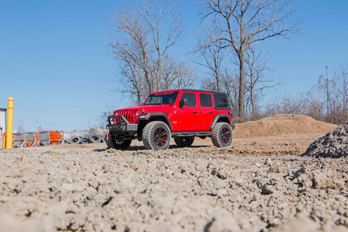 3.5 Inch Lift Kit | C/A Drop | FR D/S | Vertex | Jeep Wrangler Unlimited Rubicon (18-23)