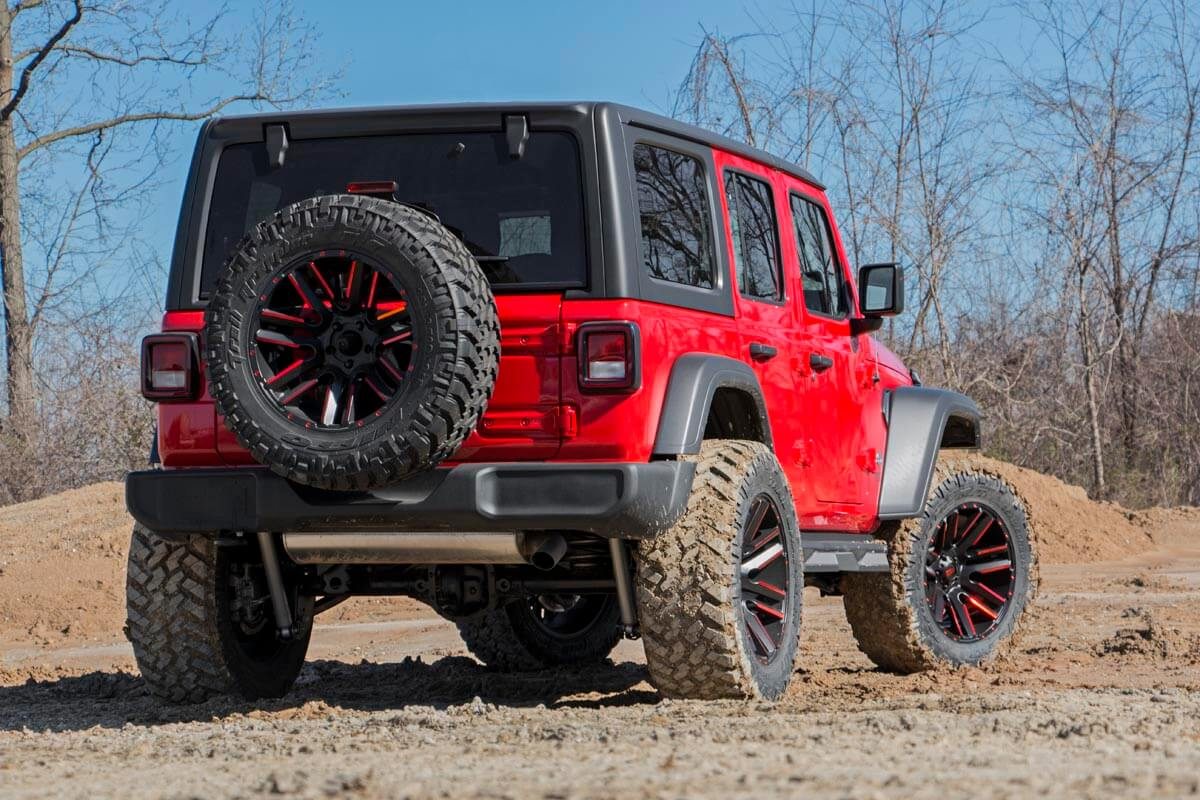 3.5 Inch Lift Kit | C/A Drop | FR D/S | Vertex | Jeep Wrangler Unlimited Rubicon (18-23)