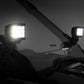 LED Light Kit | "A" Pillar Mount | 2" Black Pair | Spot | Polaris RZR PRO XP