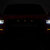 LED Light Kit | Mesh Grill Mount | Amber Marker | Ford F-150 2WD/4WD (15-17)