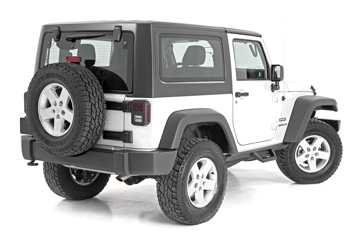 Contoured Drop Steps | 2 Door | Jeep Wrangler JK 4WD (2007-2018)