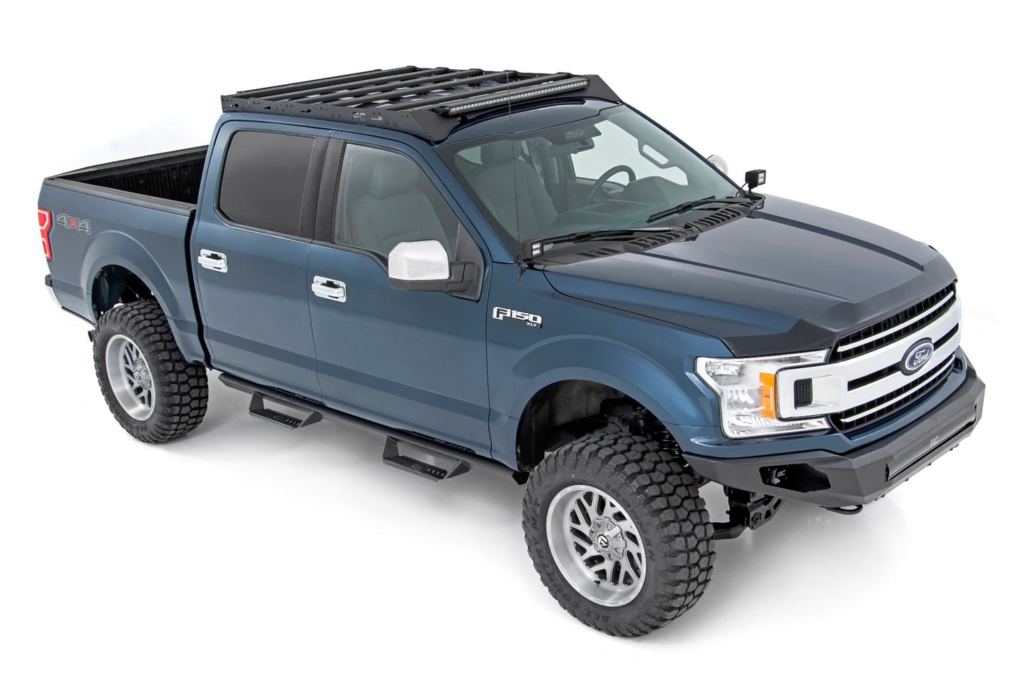 Roof Rack | FR 40 Inch Single Row BLK LED | Ford F-150 2WD/4WD (2015-2018)