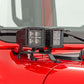 Jeep Quad LED Light Pod Kit - Black Series w/ White DRL (18-24 JL / 20-24 Gladiator)