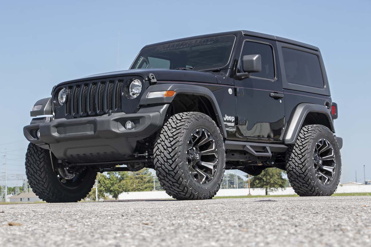 Contoured Drop Steps | 2 Door | Jeep Wrangler JL 4WD (2018-2024)