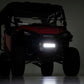 LED Light | Bumper Mount | 10" Black Slimline Pair | Honda Pioneer 1000/Pioneer 1000-5