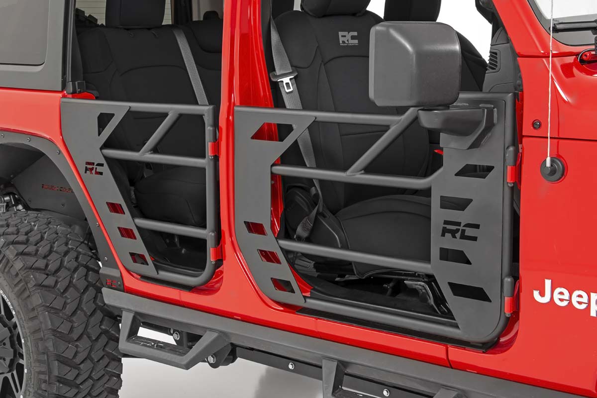 Tubular Doors | Front and Rear | Jeep Gladiator JT/Wrangler JL 4WD (18-24)