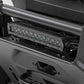 LED Light | Bumper Mount | 12" Black Single Row | White DRL | Polaris Ranger XP 1000/1000 Crew