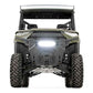 LED Light | Bumper Mount | 12" Black Single Row | Polaris Ranger XP 1000/1000 Crew