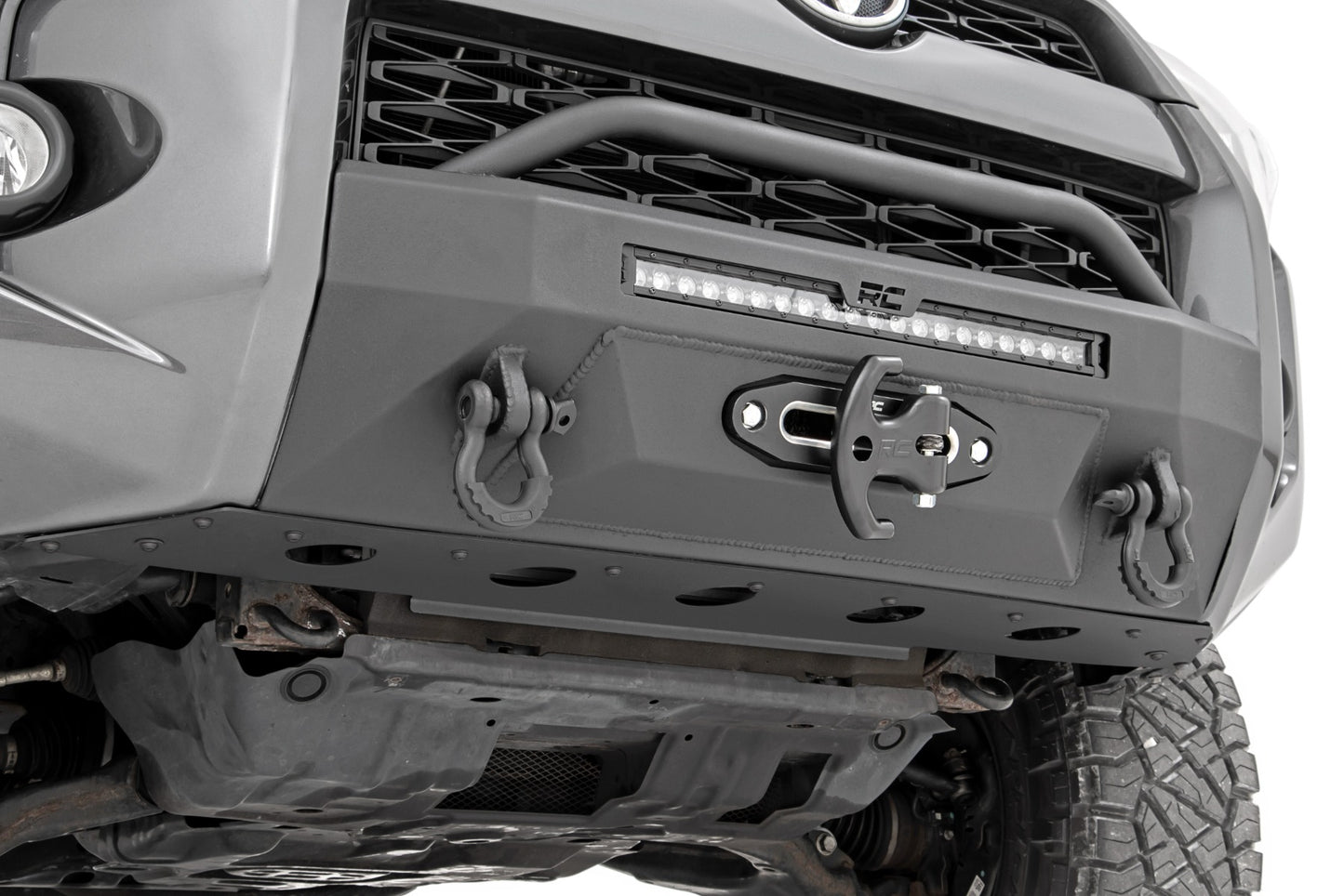 Front Bumper | Hybrid | 20" Blk DRL | Toyota 4Runner 2WD/4WD (2014-2024)