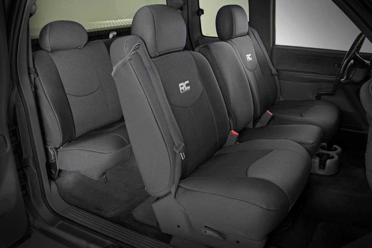 Rear Seat Covers | Full Bench | Chevy/GMC 1500 (99-06 & Classic)