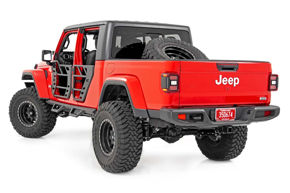 Tubular Doors | Front and Rear | Jeep Gladiator JT/Wrangler JL 4WD (18-24)