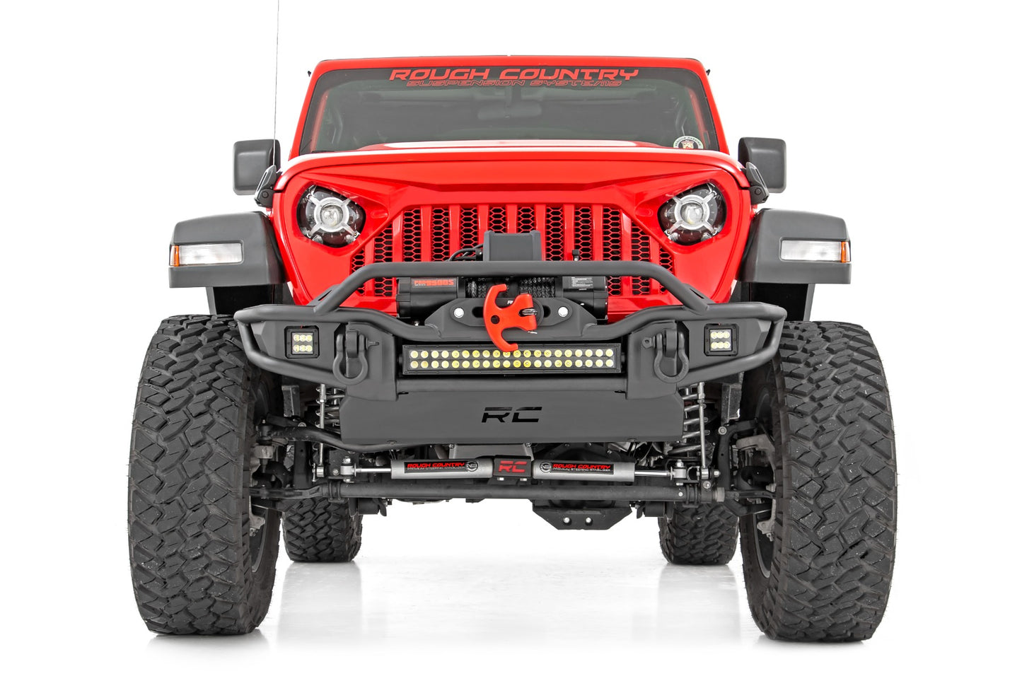 Front Winch Bumper | Tubular | Skid Plate | Jeep Gladiator JT/Wrangler JK & JL