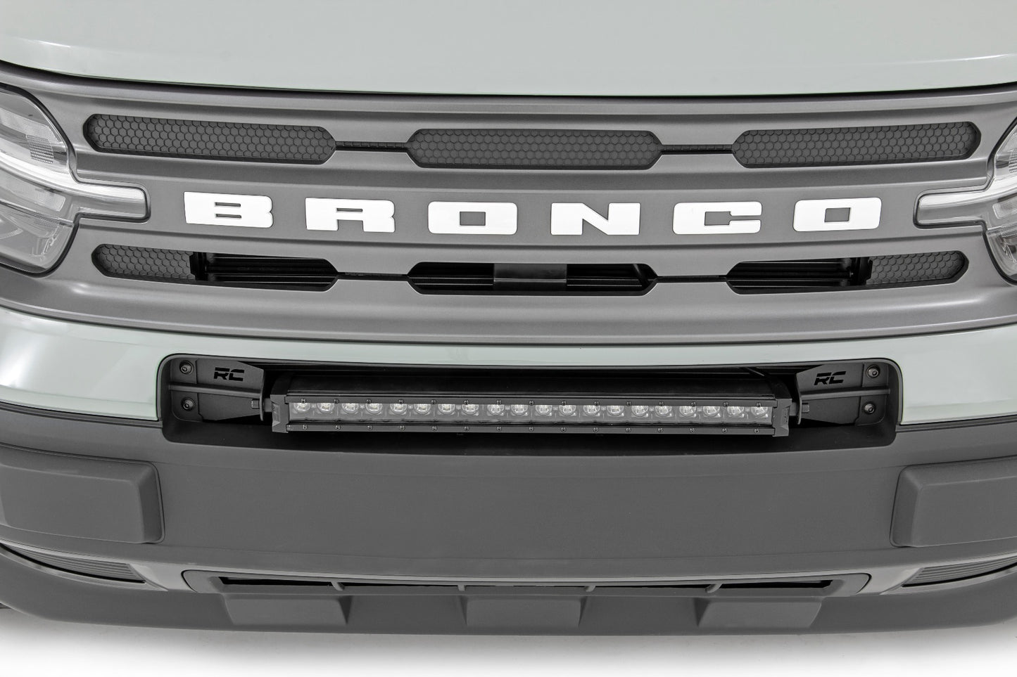 LED Light Kit | Bumper Mount | 20" Black Single Row | Ford Bronco Sport (21-24)