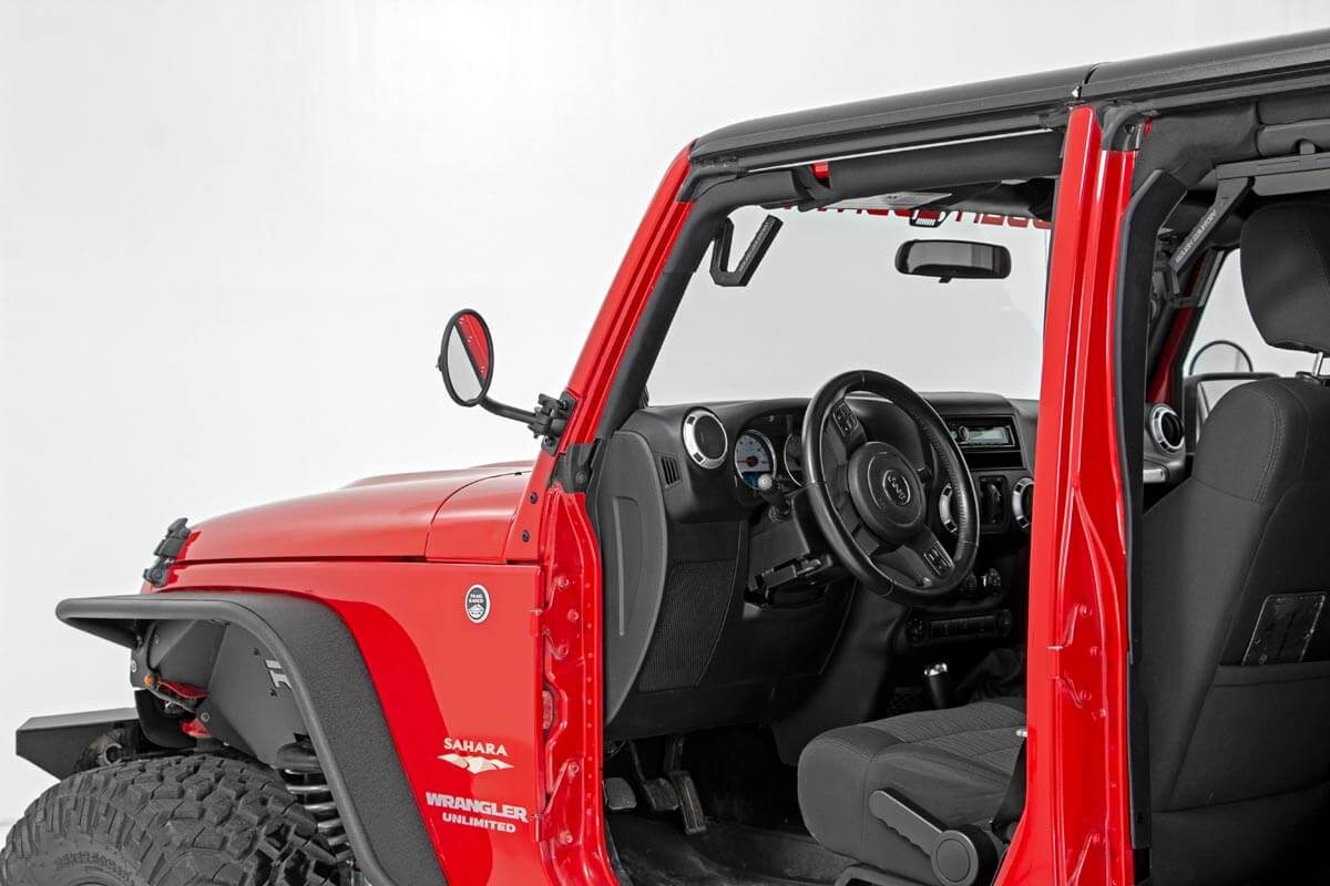 Round Trail Mirror | Jeep Wrangler JK/Wrangler Unlimited  (2007-2018)