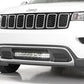 LED Light Kit | Bumper Mount | 20" Black Dual Row| Amber DRL | Jeep Grand Cherokee WK2 (11-20)