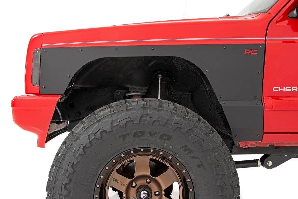 Fender & Quarter Panel Armor | Front | Combo | Jeep Cherokee XJ (97-01)