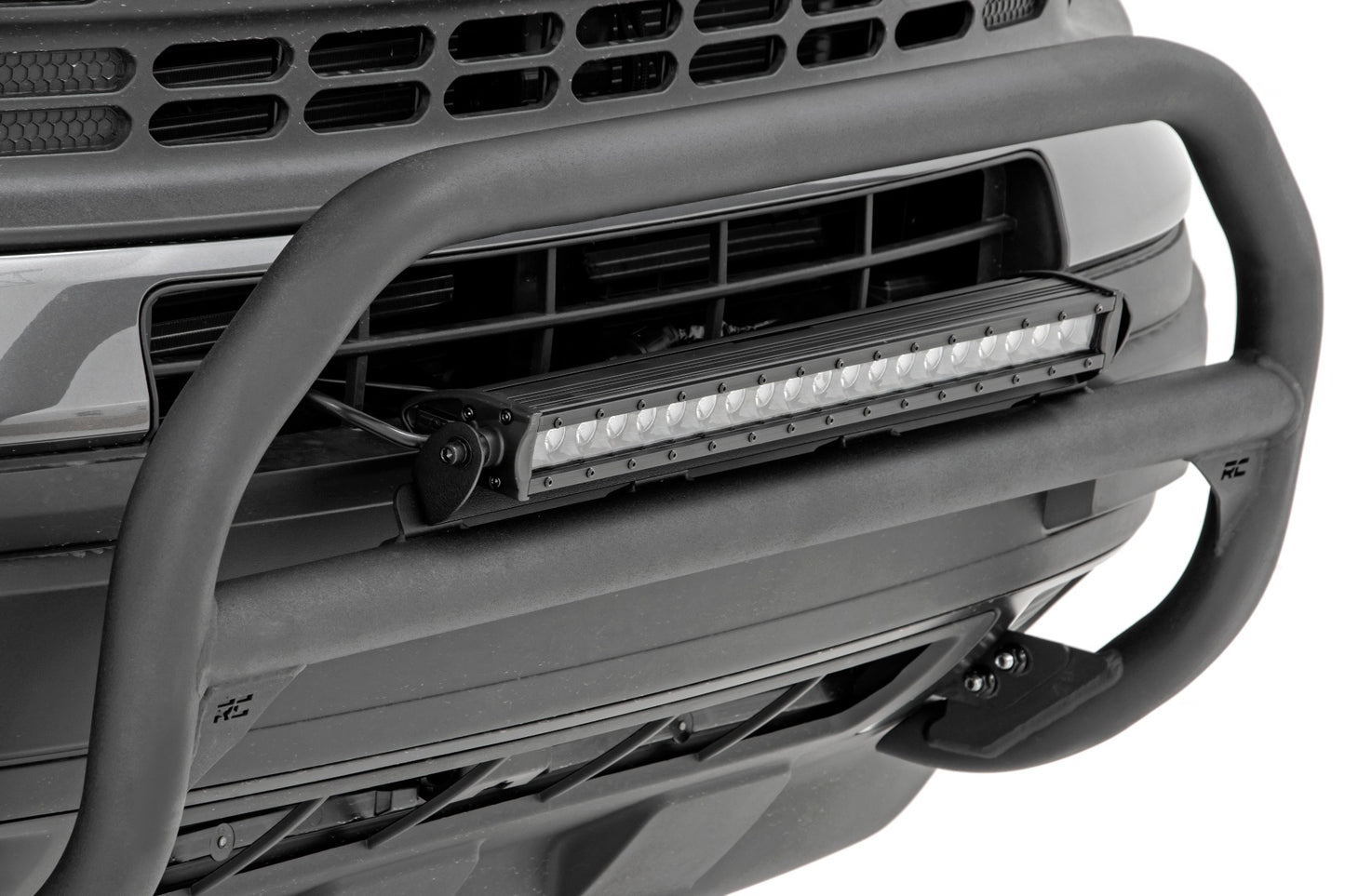 Nudge Bar | 20 Inch Chrome Single Row LED | Ford Bronco Sport 4WD (2021-2024)