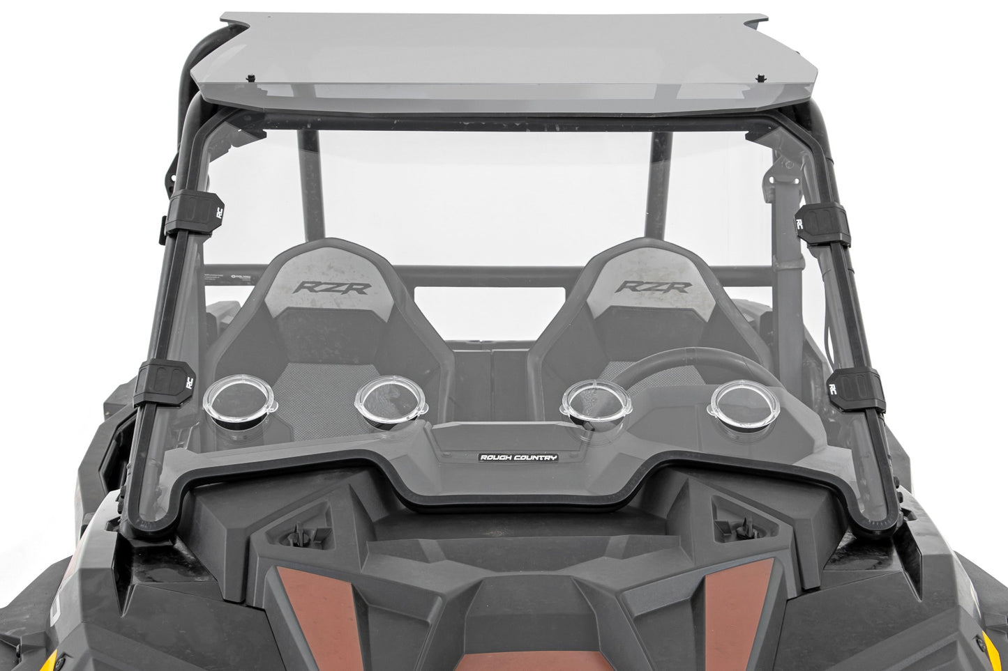 Vented Full Windshield | Scratch Resistant | Polaris RZR