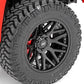 Rough Country 95 Series Wheel | One-Piece | Gloss Black | 20x10 | 6x5.5 | -25mm