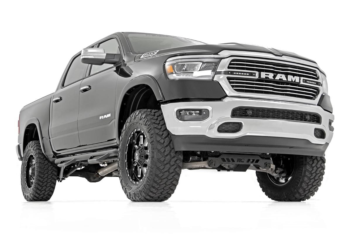 Dual 6in LED Grille Kit | Black Slimline | Ram 1500 2WD/4WD (19-24)